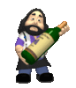 GIF animado (71541) Camarero de vinos