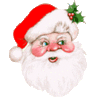 GIF animado (60572) Cara santa claus