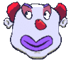 GIF animado (72321) Caras de un payaso