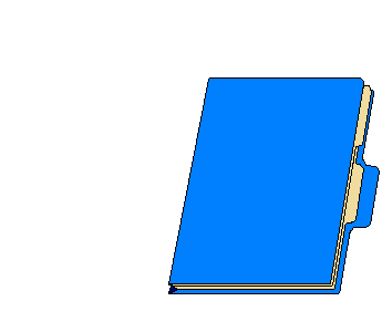 GIF animado (65213) Carpeta azul