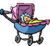 GIF animado (70169) Carrito bebe