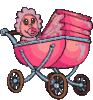 GIF animado (70170) Carrito rosa