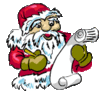 GIF animado (60594) Carta papa noel