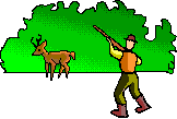GIF animado (71618) Cazador cazando ciervos