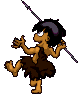 GIF animado (70496) Cazador prehistorico