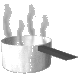 GIF animado (62955) Cazo humo