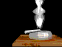 GIF animado (65786) Cenicero humo