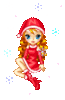 GIF animado (61158) Chica navidad