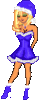 GIF animado (61164) Chica navidad