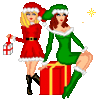GIF animado (61180) Chicas navidad