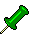 GIF animado (65281) Chincheta verde