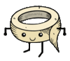 GIF animado (65290) Cinta adhesiva kawaii