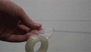 Imagen GIF de Cinta celofan animado