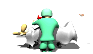 GIF animado (71704) Cirujano operando