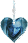 GIF animado (63905) Colgante corazon azul