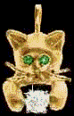 GIF animado (63936) Colgante gato
