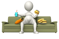 GIF animado (63781) Comiendo sofa
