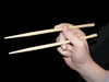 GIF animado (62832) Como usar los palillos chinos