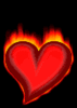 GIF animado (66071) Corazon fuego
