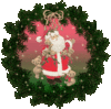 GIF animado (60618) Corona papa noel