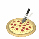 GIF animado (62960) Cortador de pizzas