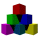 GIF animado (64140) Cubos colores