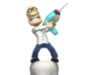 GIF animado (71797) Dentista con perforador