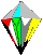 GIF animado (63968) Diamante colorido