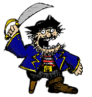 GIF animado (72428) Dibujo de pirata