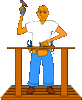 GIF animado (71598) Dibujo de un carpintero