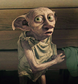 GIF animado (68863) Dobby elfo domestico