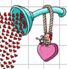 GIF animado (63119) Ducha corazones