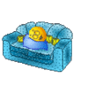 GIF animado (63782) Durmiendo sofa
