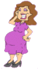 GIF animado (70790) Embarazada hablando