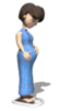 GIF animado (70794) Embarazada pesandose