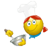 GIF animado (71779) Emoticono de cocinera