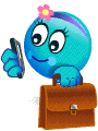 GIF animado (65026) Emoticono maletin