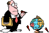 GIF animado (71389) Empresario globo terraqueo
