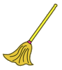 GIF animado (62896) Escoba