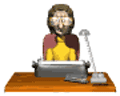 GIF animado (65051) Escribiendo maquina escribir