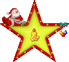 GIF animado (60671) Estrella papa noel