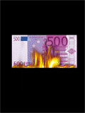 GIF animado (62162) Euros ardiendo