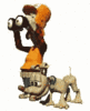 GIF animado (63829) Explorador prismaticos perro