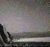 GIF animado (66090) Explosion nuclear blanco negro