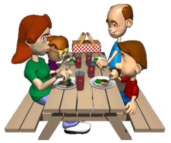GIF animado (70913) Familia picnic