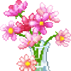GIF animado (72965) Florero pixelado