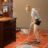 GIF animado (62926) Fregando suelo los sims