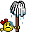 Imagen GIF de Fregona mojada animado