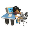 GIF animado (71984) Frustracion informatica