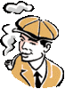 GIF animado (70436) Fumando pipa